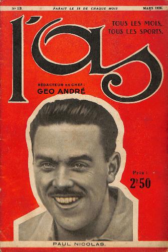 REVUE L'AS N°13 DE MARS 1928 PAR GEORGES « GÉO » ANDRÉ