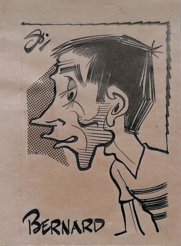 Caricature originale de Michel BERNARD (FR) Athlétisme