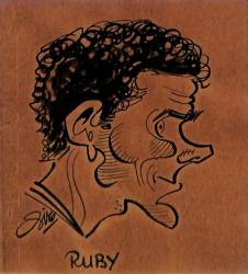 Caricature originale de Pierre RUBY (FR)