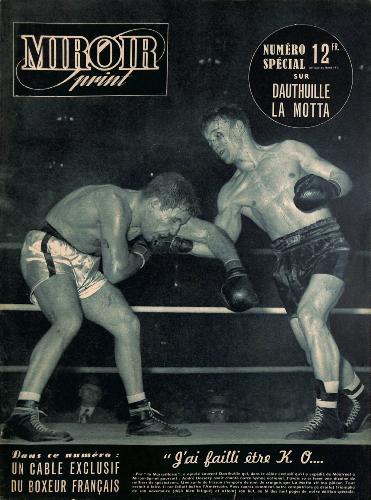 MIROIR SPRINT N° SPECIAL DAUTHUILLE VS LA MOTTA 1949