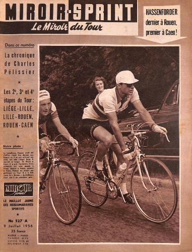 MIROIR SPRINT N°527A DU 9 JUILLET 1956