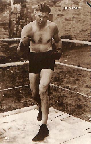 CARTE POSTALE DE JACK DEMPSEY