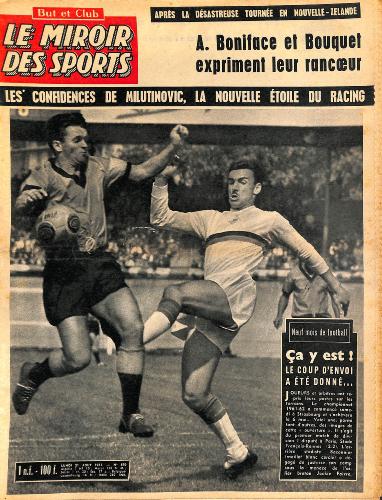 BUT ET CLUB LE MIROIR DES SPORTS N°870 DU 21 AOÛT 1961