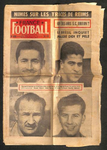 FRANCE FOOTBALL N°680 DU 24 MARS 1959