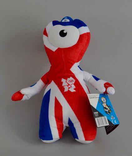 MASCOTTE WENLOCK LONDRES 2012 UNION FLAG