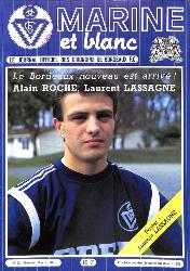 Journal officiel des Girondins de Bordeaux F.C. N°92 du 2 avril 1986