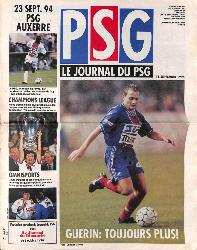 Le journal du PSG N°4 du 18 septembre 1994