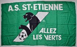 DRAPEAU FOOTBALL AS ST ETIENNE
