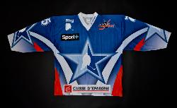 MAILLOT DE HOCKEY SUR GLACE DE LESIEUR N°75 LIGUE MAGNUS