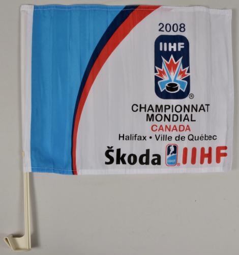DRAPEAU HOCKEY SUR GLACE 2008