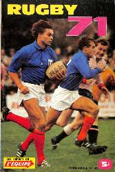 LES CAHIERS DE L'ÉQUIPE TRIMESTRIEL N°41 DE RUGBY 71 DE SEPTEMBRE 70