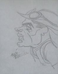 Caricature originale d'Henri PELISSIER (FR)