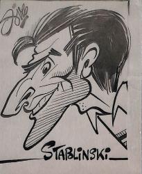 Caricature originale de Jean STABLINSKI (FR)
