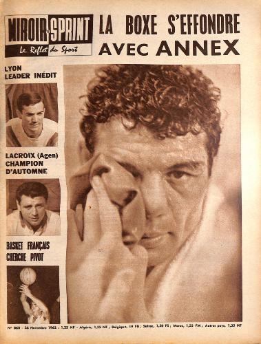 MIROIR SPRINT N°860 DU 26 NOVEMBRE 1962