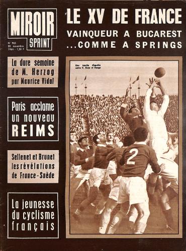 MIROIR SPRINT N°965 DU 30 NOVEMBRE 1964