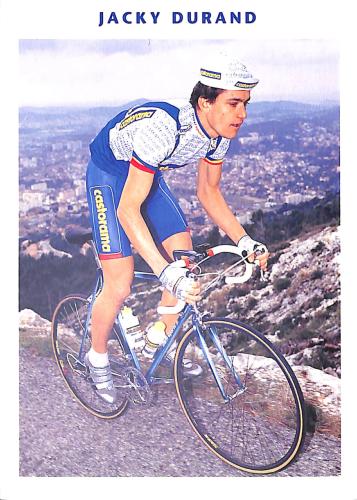 ENSEMBLE DE 30 CARTES PHOTO DE JACKY DURAND AVEC L'ÉQUIPE CASTORAMA ANNÉES 90