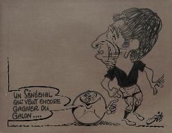 CARICATURE ORIGINALE DE MICHEL SÉNÉCHAL