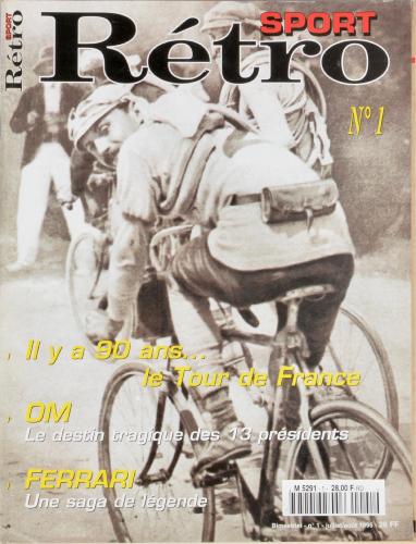 LOT DE 4 NUMÉROS DE LA REVUE "SPORT RÉTRO"