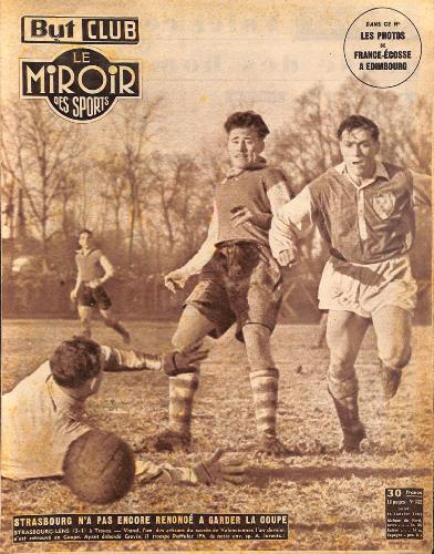 BUT ET CLUB LE MIROIR DES SPORTS N°332 DU 14 JANVIER 1952