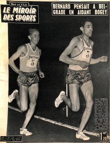 BUT ET CLUB LE MIROIR DES SPORTS N°923 DU 6 AOÛT 1962