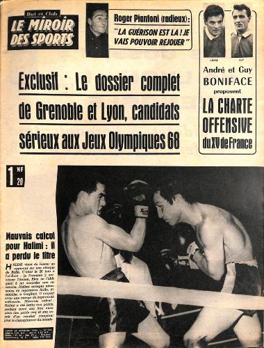 BUT ET CLUB LE MIROIR DES SPORTS N°935 DU 29 OCTOBRE 1962