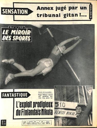 BUT ET CLUB LE MIROIR DES SPORTS N°949 DU 4 FÉVRIER 1963