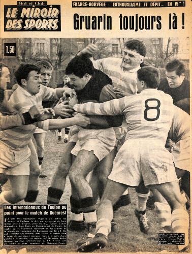 BUT ET CLUB LE MIROIR DES SPORTS N°1049 DU 16 NOVEMBRE 1964