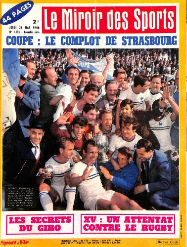 BUT ET CLUB LE MIROIR DES SPORTS N°1133 DU 26 MAI 1966