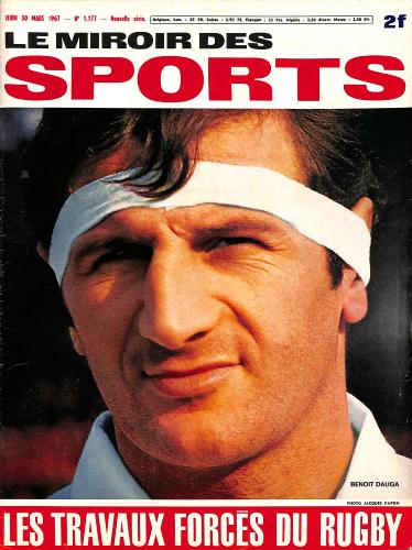 BUT ET CLUB LE MIROIR DES SPORTS N°1177 DU 30 MARS 1967