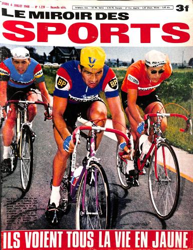 BUT ET CLUB LE MIROIR DES SPORTS N°1239 DU 4 JUILLET 1968