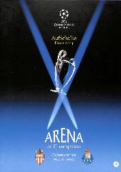 PROGRAMME OFFICIEL DU MATCH AS MONACO VS FC PORTO DU 26 MAI 2004