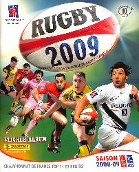 ALBUM PANINI RUGBY SAISON 2008-2009