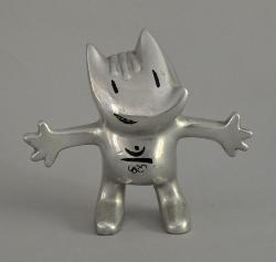MASCOTTE COBI ARGENTÉE BARCELONE 1992