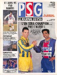 Le journal du PSG N°10 du 8 janvier 1995