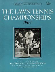 Programme du Tournoi de Wimbledon du 3 juillet 1967