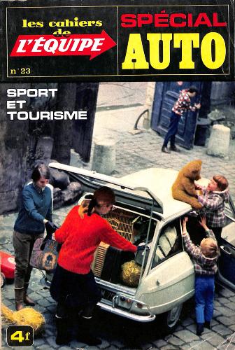 LES CAHIERS DE L'ÉQUIPE N°23 SPÉCIAL AUTO (1965)