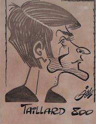 Caricature originale de Guy TAILLARD (FR) Athlétisme