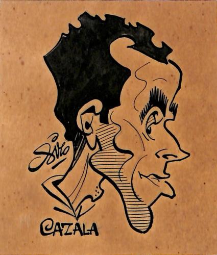 Caricature originale de Robert CAZALA (FR)