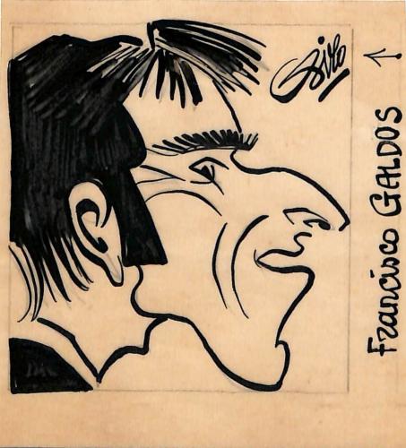 Caricature originale de Francisco GALDOS (ESP)