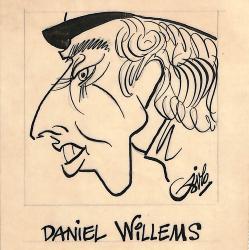 Caricature originale de Daniel WILLEMS (BEL)