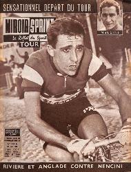 MIROIR SPRINT N°734A DU 27 JUIN 1960