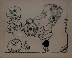 CARICATURE ORIGINALE DE ROBERT SZCZEPANIAK (BESANÇON)