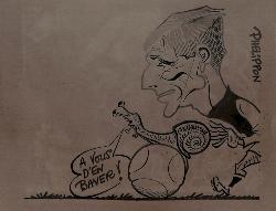 CARICATURE ORIGINALE DE PIERRE PHELIPON