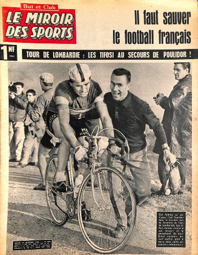 BUT ET CLUB LE MIROIR DES SPORTS N°879 DU 23 OCTOBRE 1961