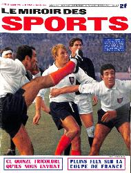 BUT ET CLUB LE MIROIR DES SPORTS N°1167 DU 19 JANVIER 1967