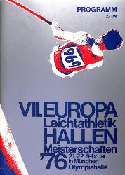 PROGRAMME OFFICIEL 7E CHAMPIONNAT D'EUROPE ATHLÉTISME 1976