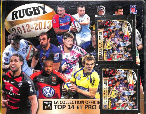 Album Panini Rugby 2012-2013 COMPLET - Collection D'Autocollants - Saison 2012