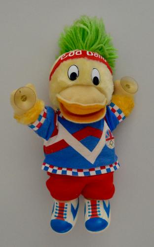 MASCOTTE OFFICIELLE EDDIE TEAM GRANDE BRETAGNE LOS ANGELES 1984