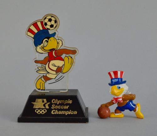 LOT MASCOTTES SAM LOS ANGELES 1984