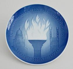 ASSIETTE MURALE MONTRÉAL 1976